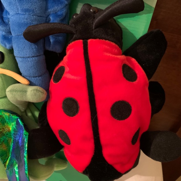 Caltoy Bugs Glove Puppets Set - Dragonfly, butterfly, grasshopper+ ladybug - Picture 5 of 8